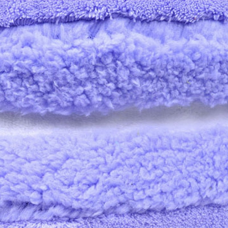 ChezMax Macaron Pillow Plush Back Bolster Cushion Microbead Throw Pillow Case Round Seat Cushion Home Decor Pillow for Sofa Bedroom Office Dormitory Car 14.5" Lavender Purple - Image 4